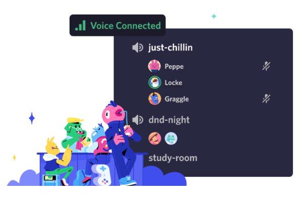 Imagem da Seção Voice Connected